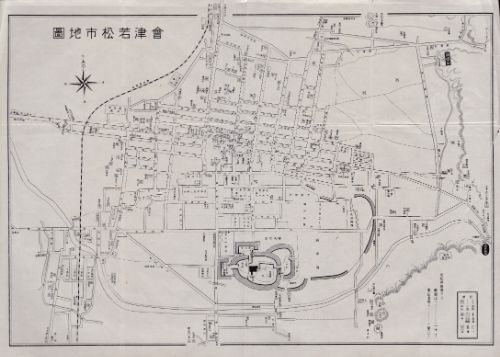 會津若松市地圖